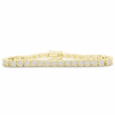 Diamond Tennis Bracelet | 4 Carat Diamond Tennis Bracelet