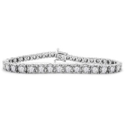 Diamond Tennis Bracelet | 21 1/2 Carat Diamond Tennis Bracelet